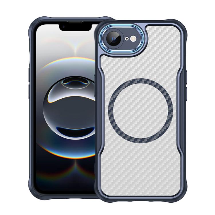 Carbon Fiber Texture MagSafe Translucent Phone Case, For iPhone 17e / 16e, For iPhone 17 Pro Max, For iPhone 17 Pro, For iPhone 17, For  iPhone Air, For iPhone 16 Pro Max