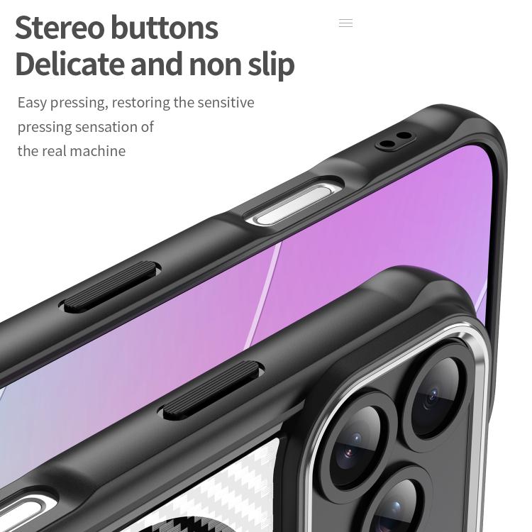 Carbon Fiber Texture MagSafe Translucent Phone Case, For iPhone 17e / 16e, For iPhone 17 Pro Max, For iPhone 17 Pro, For iPhone 17, For  iPhone Air, For iPhone 16 Pro Max