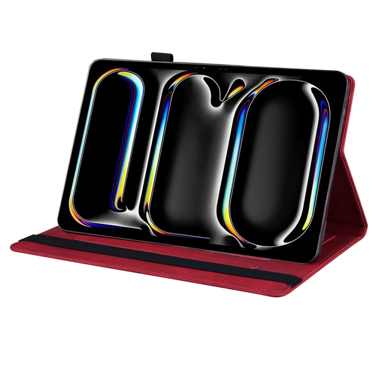Splicing Shockproof Leather Tablet Case, For iPad Pro 13 2025 / 2024, For iPad Pro 11 2025 / 2024