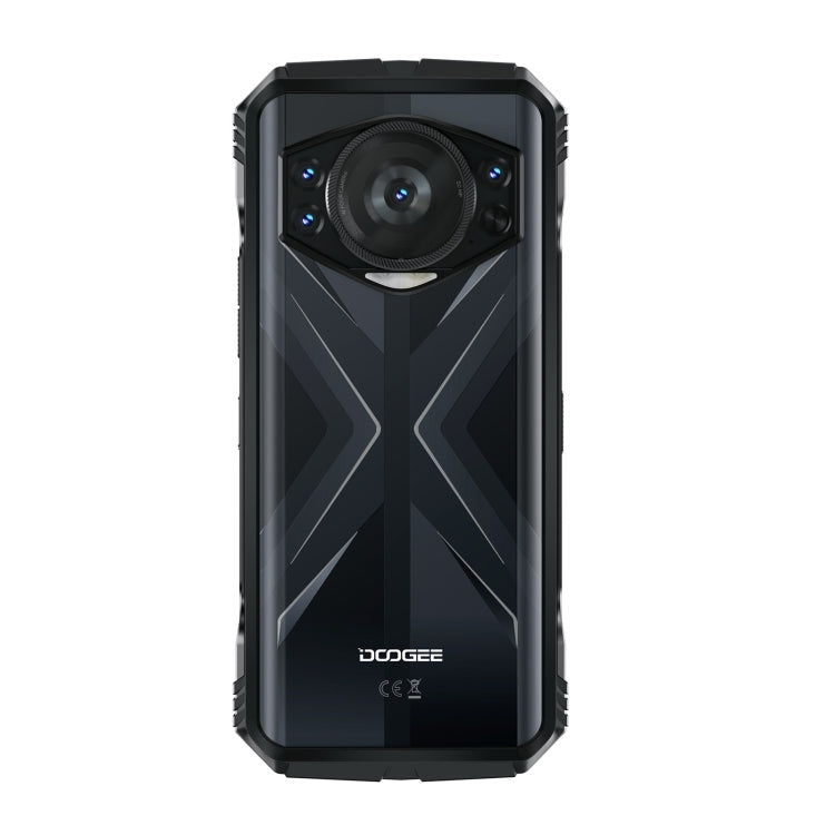 DOOGEE S118 Rugged Phone, 8GB+512GB, 6.58 inch Android 14 MediaTek Helio G99 Octa Core, Network: 4G, OTG, NFC(Black Silver)