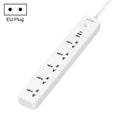 LDNIO SC5319 5-position Travel Home Office Socket with 38W USB Ports, Cable Length: 2m, EU Plug, UK Plug, US Plug