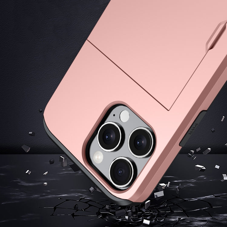 Shockproof Armor Phone Case with Card Slot, For iPhone 18, For iPhone 18 Pro