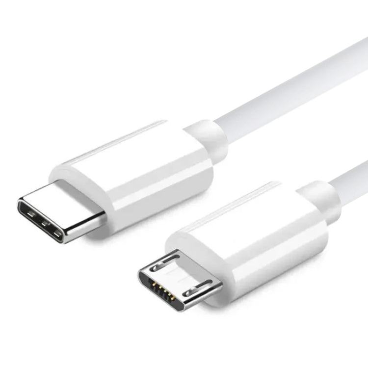 USB-C / Type-C to Micro USB Charging Data Cable, Length: 1m
