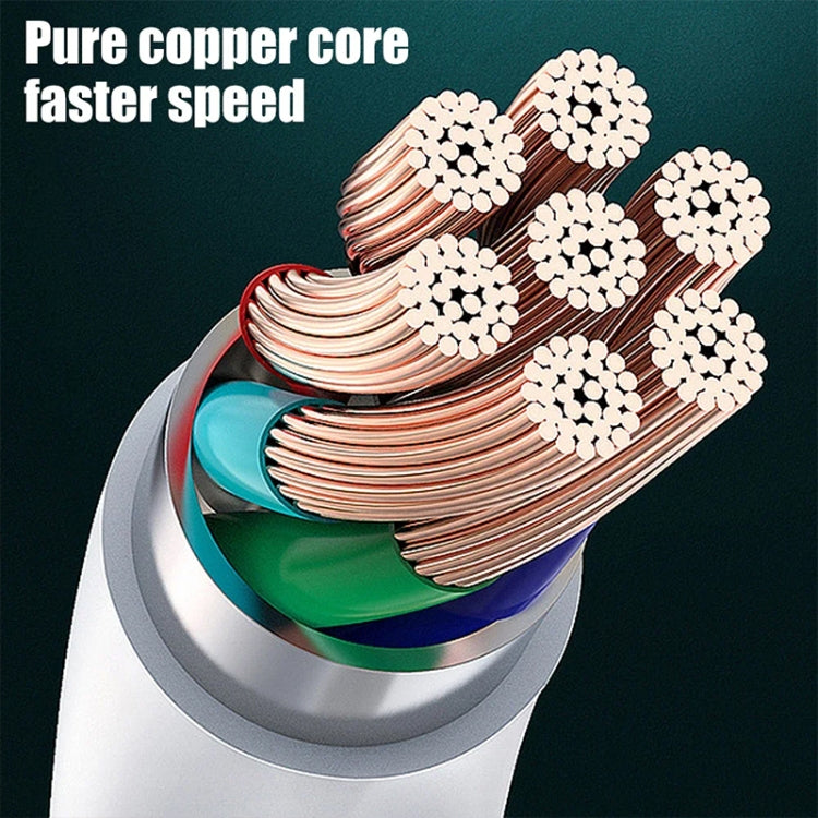 USB-C / Type-C to Micro USB Charging Data Cable, Length: 1m