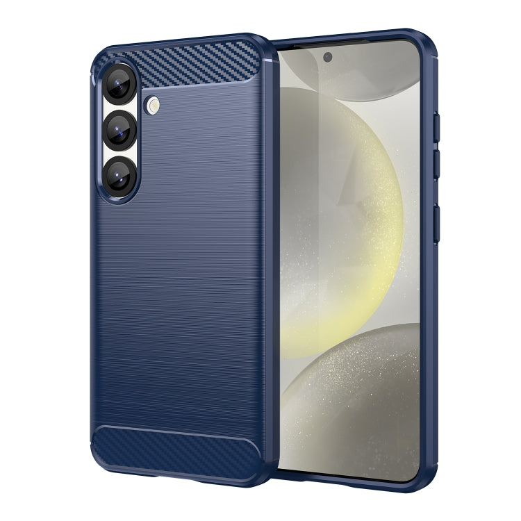 Carbon Fiber Brushed Texture TPU Phone Case, For Samsung Galaxy S26+ 5G, For Samsung Galaxy S26 Edge 5G, For Samsung Galaxy S26 Ultra 5G, For Samsung Galaxy S25 FE 5G, For Samsung Galaxy S25 Edge 5G, For Samsung Galaxy S25 5G, For Samsung Galaxy S25+ 5...