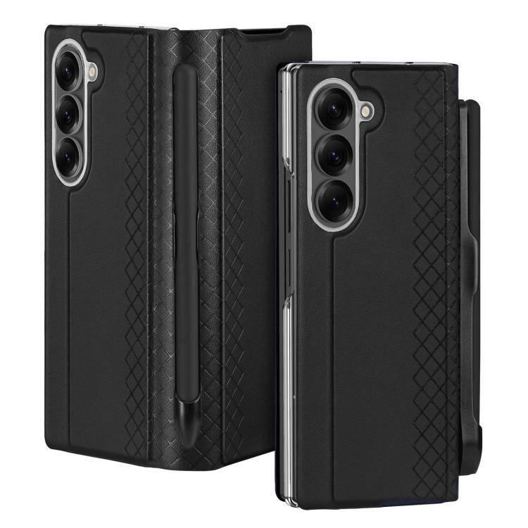 DUX DUCIS Bril Series PU + TPU Phone Case with Pen Slot, For Samsung Galaxy Z Fold7 5G