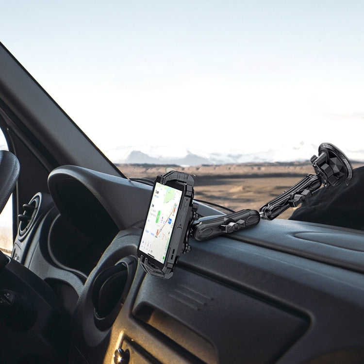 Ulefone UAN02 Armor Mount Max Car Phone Tablet Holder(Black)