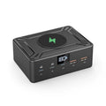 190W LED Display 3 x Type-C + 2 x USB Multi Ports Charger Support QI Wireless Charging, 190W