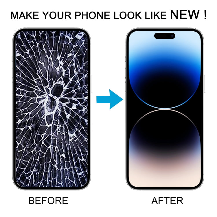 For iPhone 14 Pro Max ZY incell HD 1:1 LCD Screen with Digitizer Full Assembly, Remove IC Need Professional
