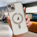 Electroplating MagSafe Phone Case, For iPhone 14, For iPhone 14 Pro