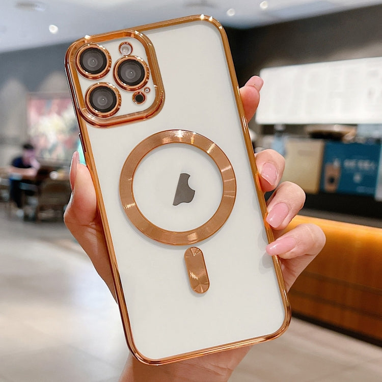 Electroplating MagSafe Phone Case, For iPhone 15, For iPhone 14 Plus