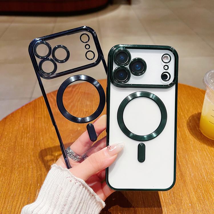 Electroplating MagSafe Phone Case, For iPhone 15, For iPhone 14 Plus