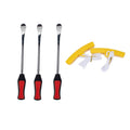 5 in 1 Car / Motorcycle Tire  Tool Spoon Tire Spoons Lever Tire Changing Tools with Yellow Tyre Protector