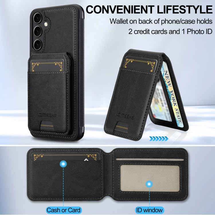 LC.IMEEKE L3 Series Detachable RFID Card Bag Magsafe Phone Case, For Samsung Galaxy S24 FE 5G, For Samsung Galaxy S24 Ultra 5G, For Samsung Galaxy S24+ 5G, For Samsung Galaxy S24 5G