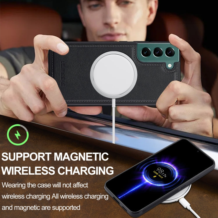 LC.IMEEKE L3 Series Detachable RFID Card Bag Magsafe Phone Case, For Samsung Galaxy S21+ 5G, For Samsung Galaxy S21 Ultra 5G