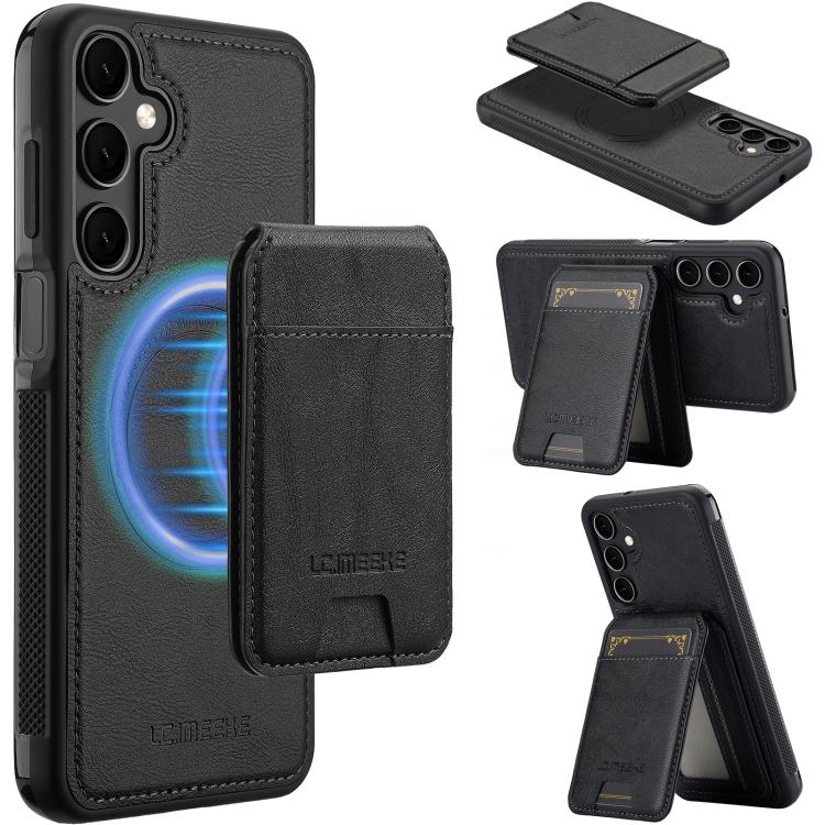 LC.IMEEKE L3 Series Detachable RFID Card Bag Magsafe Phone Case, For Galaxy S26 FE 5G, For Samsung Galaxy S26+ 5G, For Samsung Galaxy S26 Ultra 5G, For Samsung Galaxy S26 5G
