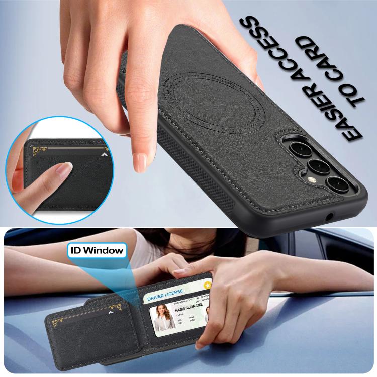 LC.IMEEKE L3 Series Detachable RFID Card Bag Magsafe Phone Case, For Galaxy S26 FE 5G, For Samsung Galaxy S26+ 5G, For Samsung Galaxy S26 Ultra 5G, For Samsung Galaxy S26 5G