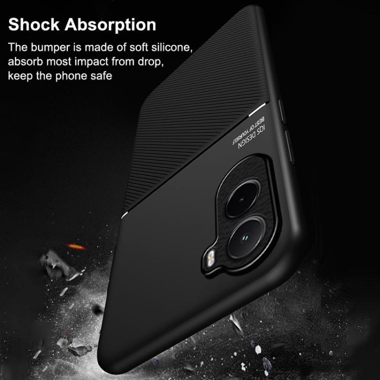 Classic Tilt Strip Grain Magnetic PC Hybrid TPU Phone Case, For Xiaomi Poco M7 4G 169mm, For Xiaomi 15T Pro 5G, For Xiaomi 15T 5G, For Xiaomi 15S Pro, For Xiaomi 15 Ultra, For Xiaomi Poco M7 Pro 5G