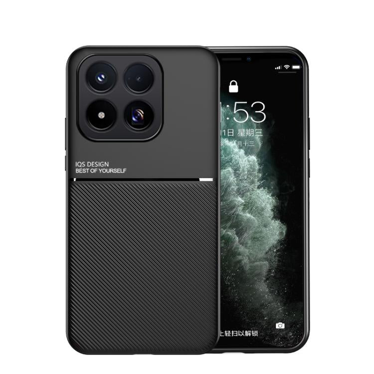 Classic Tilt Strip Grain Magnetic PC Hybrid TPU Phone Case, For Xiaomi 17 Max 5G, For Xiaomi 17T Pro 5G, For Xiaomi 17T 5G, For Xiaomi 17 Pro Max, For Xiaomi 17 Pro, For Xiaomi 17