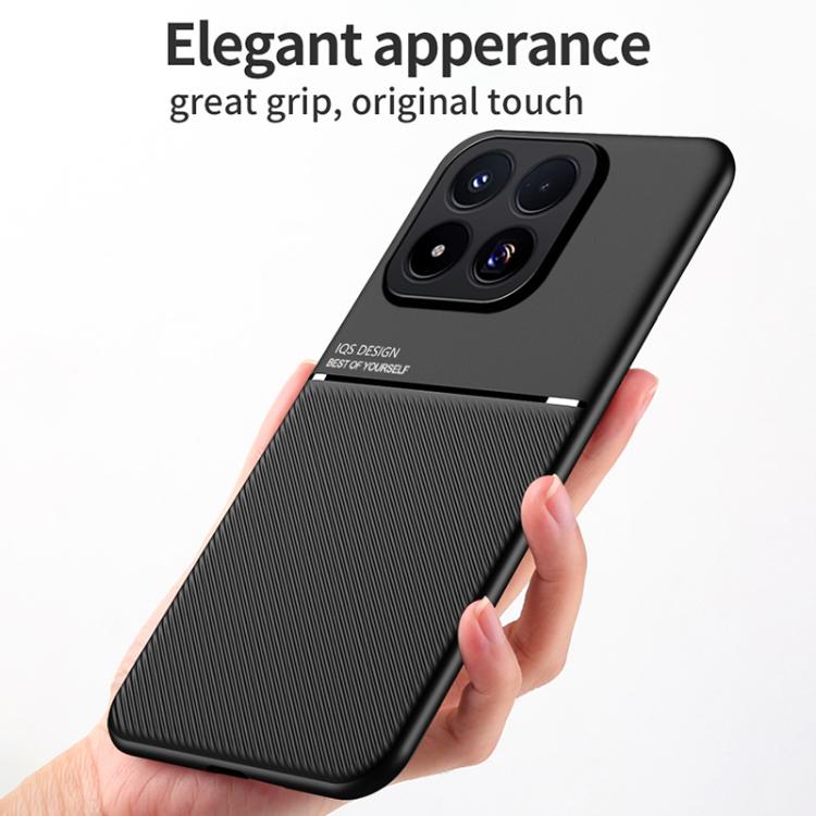 Classic Tilt Strip Grain Magnetic PC Hybrid TPU Phone Case, For Xiaomi 17 Max 5G, For Xiaomi 17T Pro 5G, For Xiaomi 17T 5G, For Xiaomi 17 Pro Max, For Xiaomi 17 Pro, For Xiaomi 17