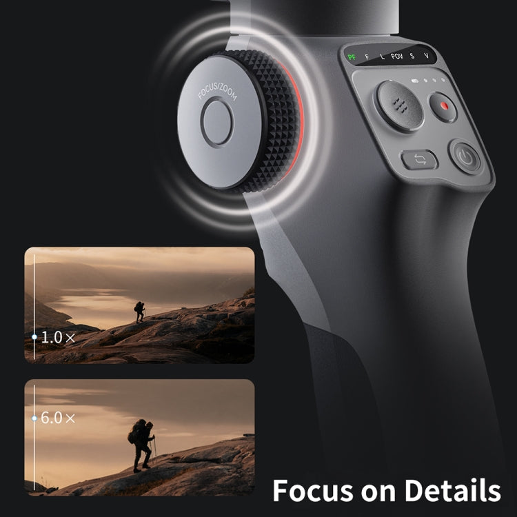 FUNSNAP Capture 5 Professional 3-Axis Handheld Gimbal Phone Live Stabilizer