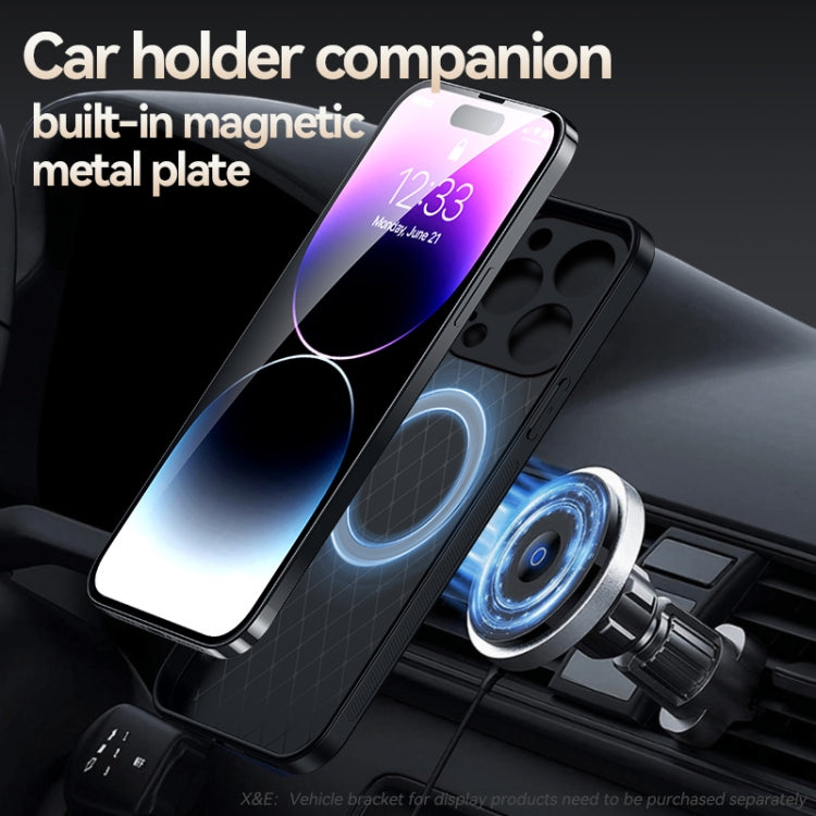Litchi Leather Magnetic Full Coverage Shockproof Phone Case, For iPhone 14 Pro Max, For iPhone 13 Pro Max, For iPhone 13 Pro, For iPhone 13