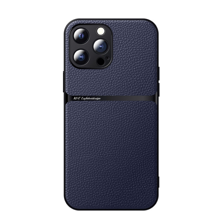 Litchi Leather Magnetic Full Coverage Shockproof Phone Case, For iPhone 14 Pro Max, For iPhone 13 Pro Max, For iPhone 13 Pro, For iPhone 13