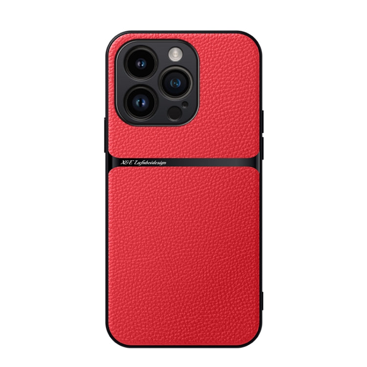 Litchi Leather Magnetic Full Coverage Shockproof Phone Case, For iPhone 14 Pro Max, For iPhone 13 Pro Max, For iPhone 13 Pro, For iPhone 13