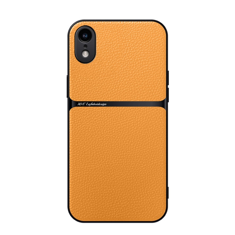 Litchi Leather Magnetic Full Coverage Shockproof Phone Case, For iPhone 11, For iPhone 11 Pro, For iPhone X / XS, For iPhone XR