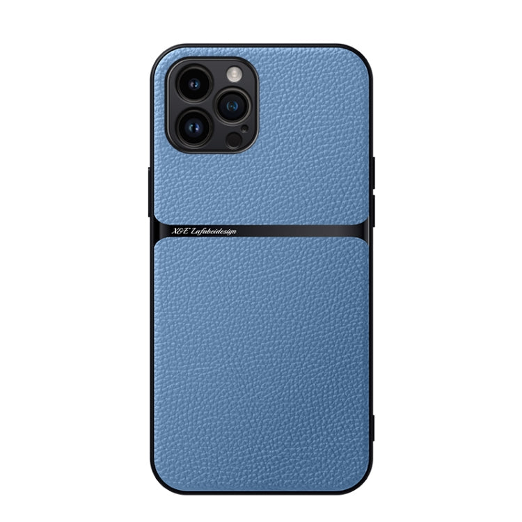 Litchi Leather Magnetic Full Coverage Shockproof Phone Case, For iPhone 12, For iPhone 12 Pro Max, For iPhone 12 Pro, For iPhone 11 Pro Max