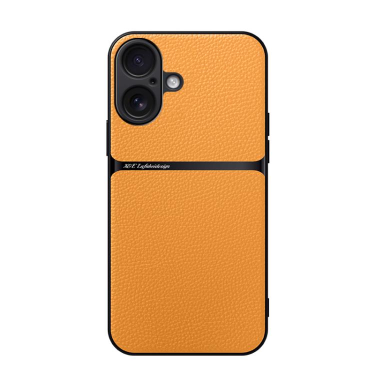 Litchi Leather Magnetic Full Coverage Shockproof Phone Case, For iPhone 17e / 16e, For iPhone 17 Pro Max, For iPhone 17 Pro, For iPhone 17