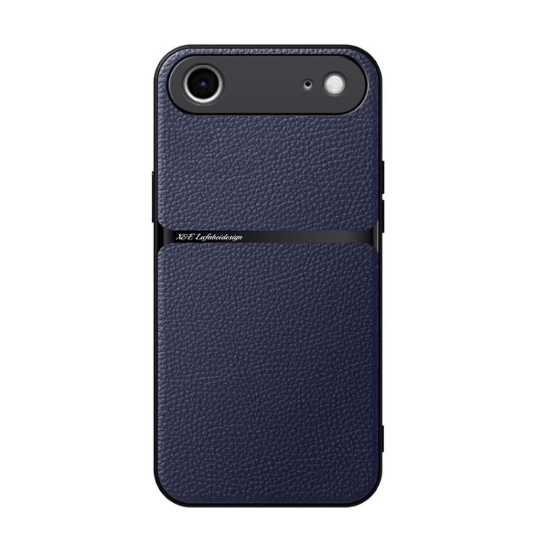 Litchi Leather Magnetic Full Coverage Shockproof Phone Case, For iPhone Air, For iPhone 16 Pro Max, For iPhone 16 Pro, For iPhone 16 Plus