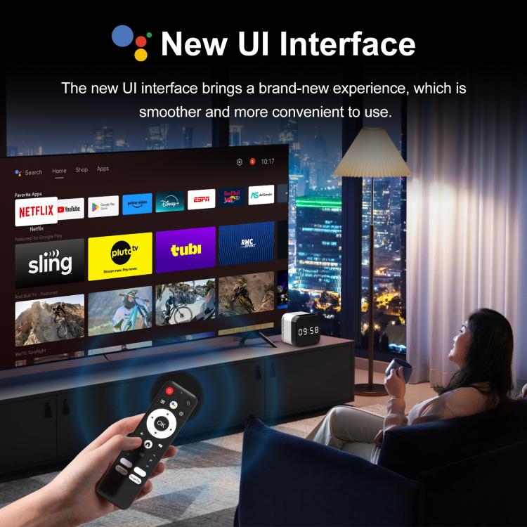 H96Max 8K UHD Android 14 Smart TV Box with Remote Control, Allwinner H728 Octa-Core, 2GB+16GB, 4GB+32GB