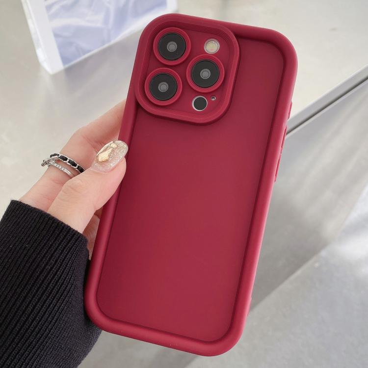 Shockproof Frame Frosted Precise Hole TPU Phone Case, For iPhone 17, For iPhone Air, For iPhone 16 Pro Max