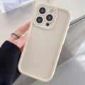 Shockproof Frame Frosted Precise Hole TPU Phone Case, For iPhone 14 Pro, For iPhone 14 Pro Max, For iPhone SE 2022 / 2020 / 8 / 7