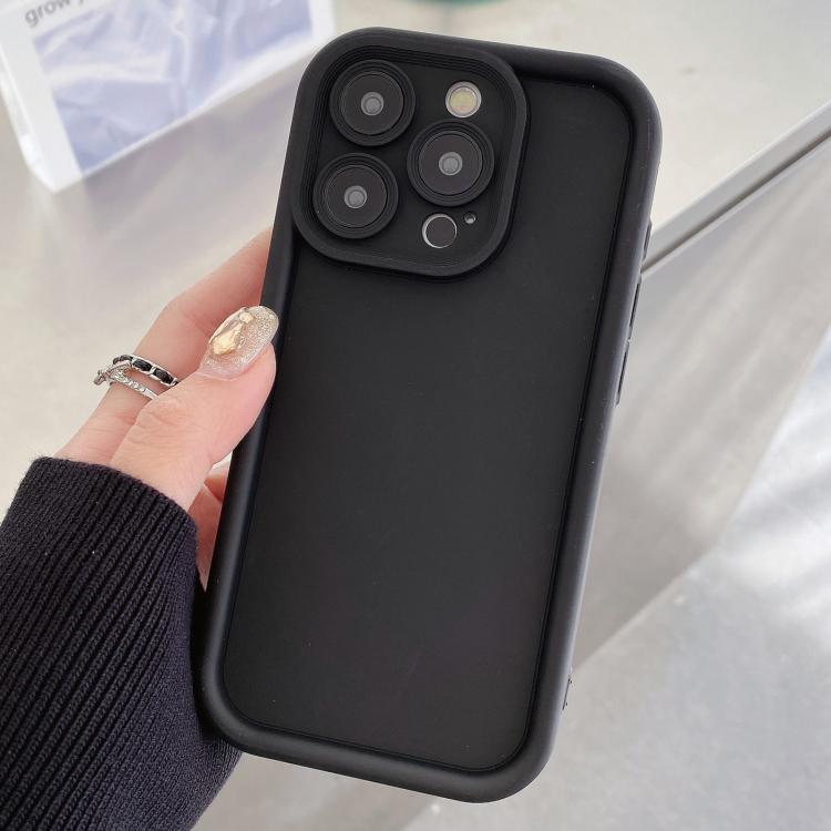 Shockproof Frame Frosted Precise Hole TPU Phone Case, For iPhone 14 Pro, For iPhone 14 Pro Max, For iPhone SE 2022 / 2020 / 8 / 7
