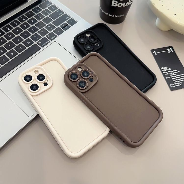Shockproof Frame Frosted Precise Hole TPU Phone Case, For iPhone 14 Pro, For iPhone 14 Pro Max, For iPhone SE 2022 / 2020 / 8 / 7