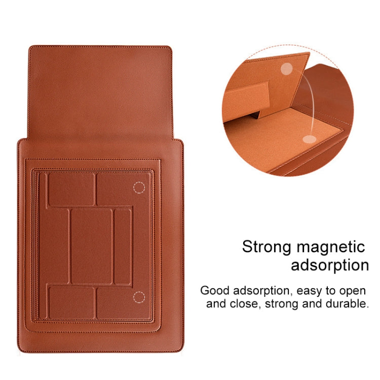 PU05 Sleeve Leather Case Carrying Bag, for 13.3 inch Laptop, for 14.1 inch Laptop, for 15.4 inch Laptop