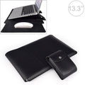 PU05 Sleeve Leather Case Carrying Bag with Small Storage Bag, for 13.3 inch Laptop, for 14.1 inch Laptop, for 15.4 inch Laptop