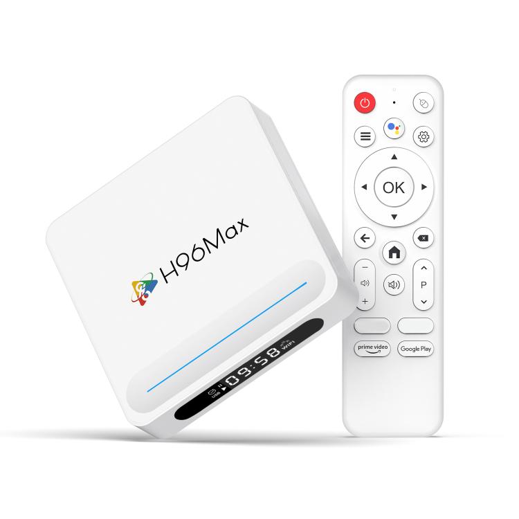 H96 Max H618 Plus Android 14.0 Smart TV Box, Allwinner H618 Quad-core ARM Cortex-A53, 2GB+16GB, 4GB+32GB, 4GB+128GB