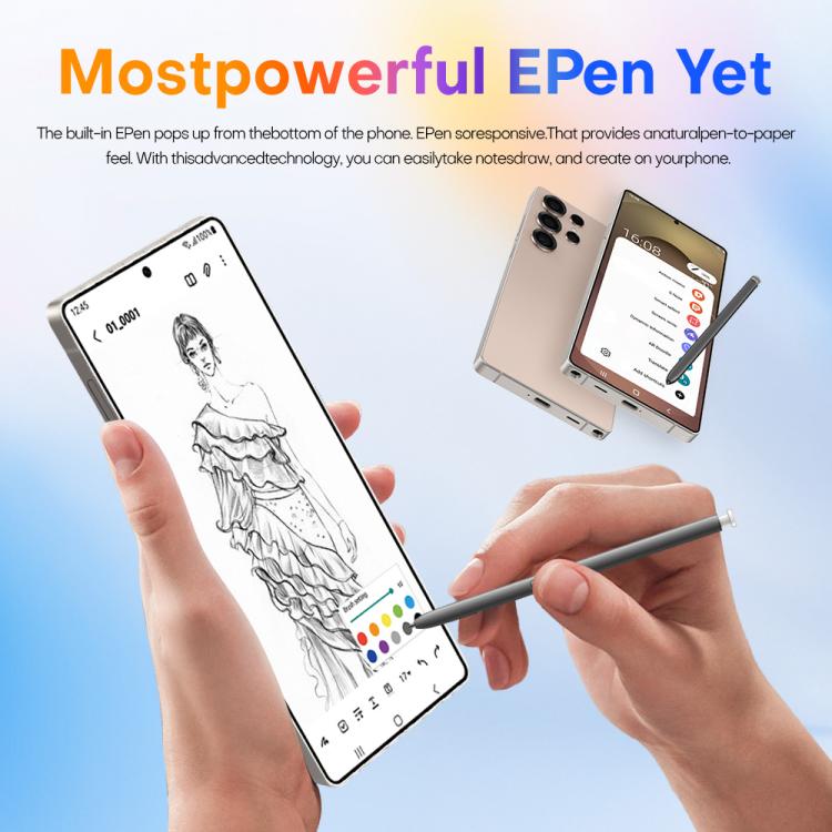 S25 Ultra / Q25, 4GB+64GB, 6.75 inch Android 12 MTK6762 Octa Core, Network: 4G, Dual SIM, with Stylus Pen, EU Plug, US Plug, AU Plug, UK Plug