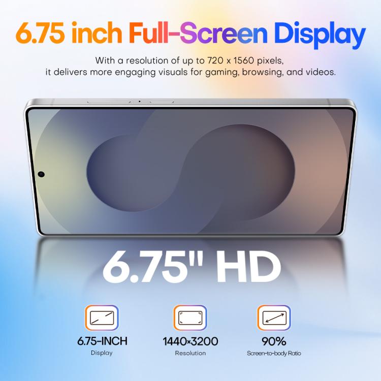 S25 Ultra / Q25, 4GB+64GB, 6.75 inch Android 12 MTK6762 Octa Core, Network: 4G, Dual SIM, with Stylus Pen, EU Plug, US Plug, AU Plug, UK Plug