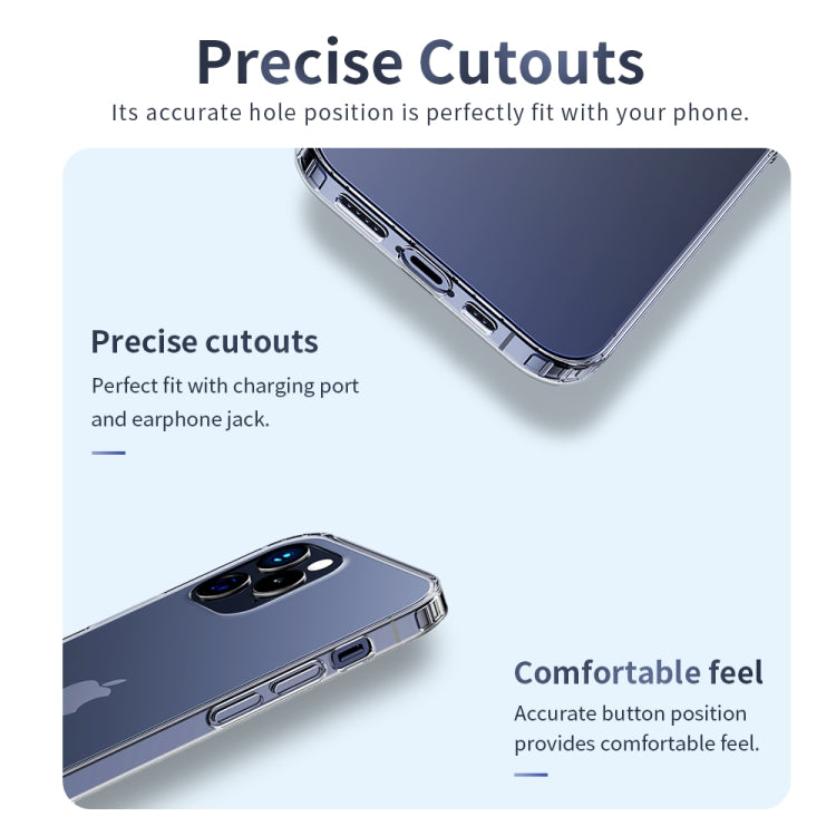 Rock Early Series Transparent TPU Shockproof Protective Case, For iPhone 12 mini