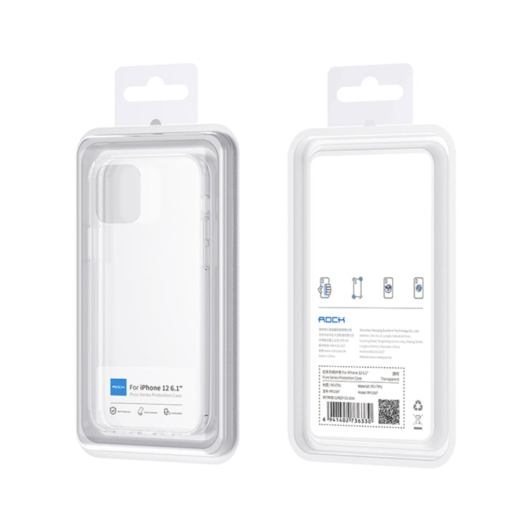 Rock Early Series Transparent TPU Shockproof Protective Case, For iPhone 12 mini