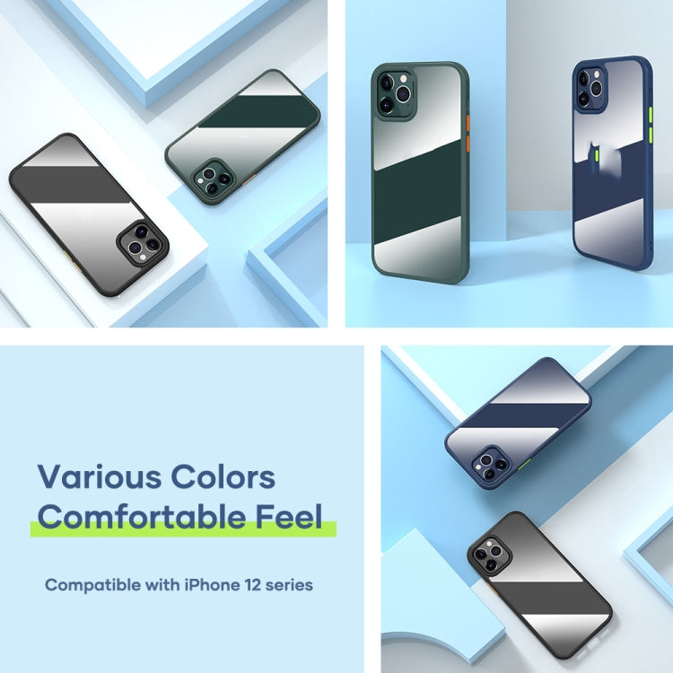 ROCK Guard Pro Series Shockproof TPU + PC Protective Case, For iPhone 12 / 12 Pro