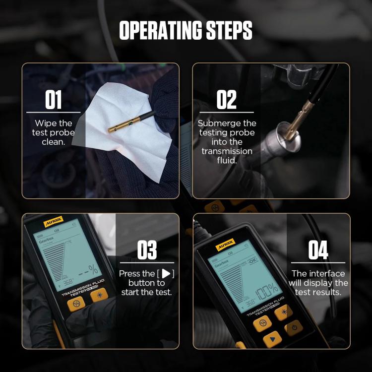 AUTOOL AS505 Car Gearbox Oil Test Detector Transmission Fluid Quality Diagnostic Tool, AS505