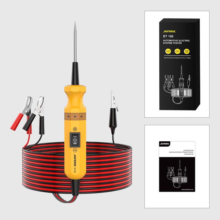 AUTOOL BT160 Car Multifunctional Electrical Circuit Tester Short Circuit Diagnostic Tool, BT160