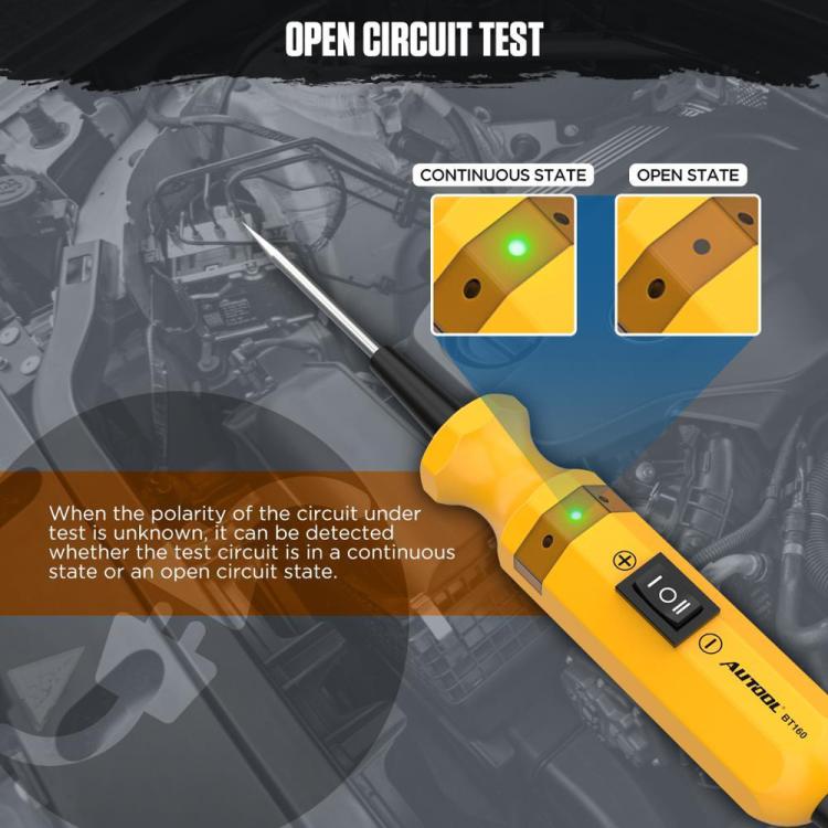 AUTOOL BT160 Car Multifunctional Electrical Circuit Tester Short Circuit Diagnostic Tool, BT160