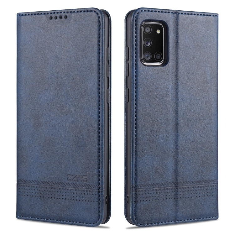 AZNS Magnetic Calf Texture Horizontal Flip Leather Case with Card Slots & Holder & Wallet, For Samsung Galaxy A11, For Samsung Galaxy A21s, For Samsung Galaxy A31, For Samsung Galaxy A41