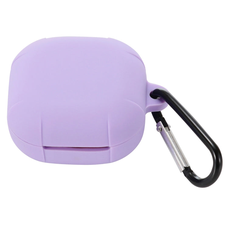 For Samsung Galaxy Buds Live Anti-fall Silicone Earphone Protective Case with Hook